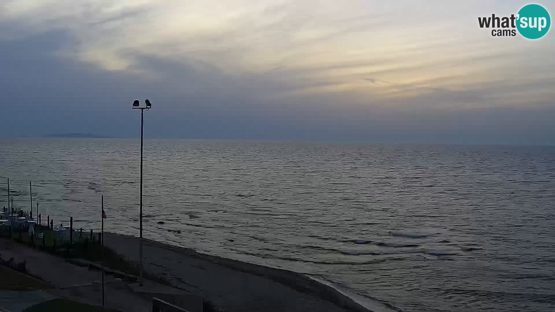 LIVE Valledoria webcam – La Ciaccia strand – Sardinien