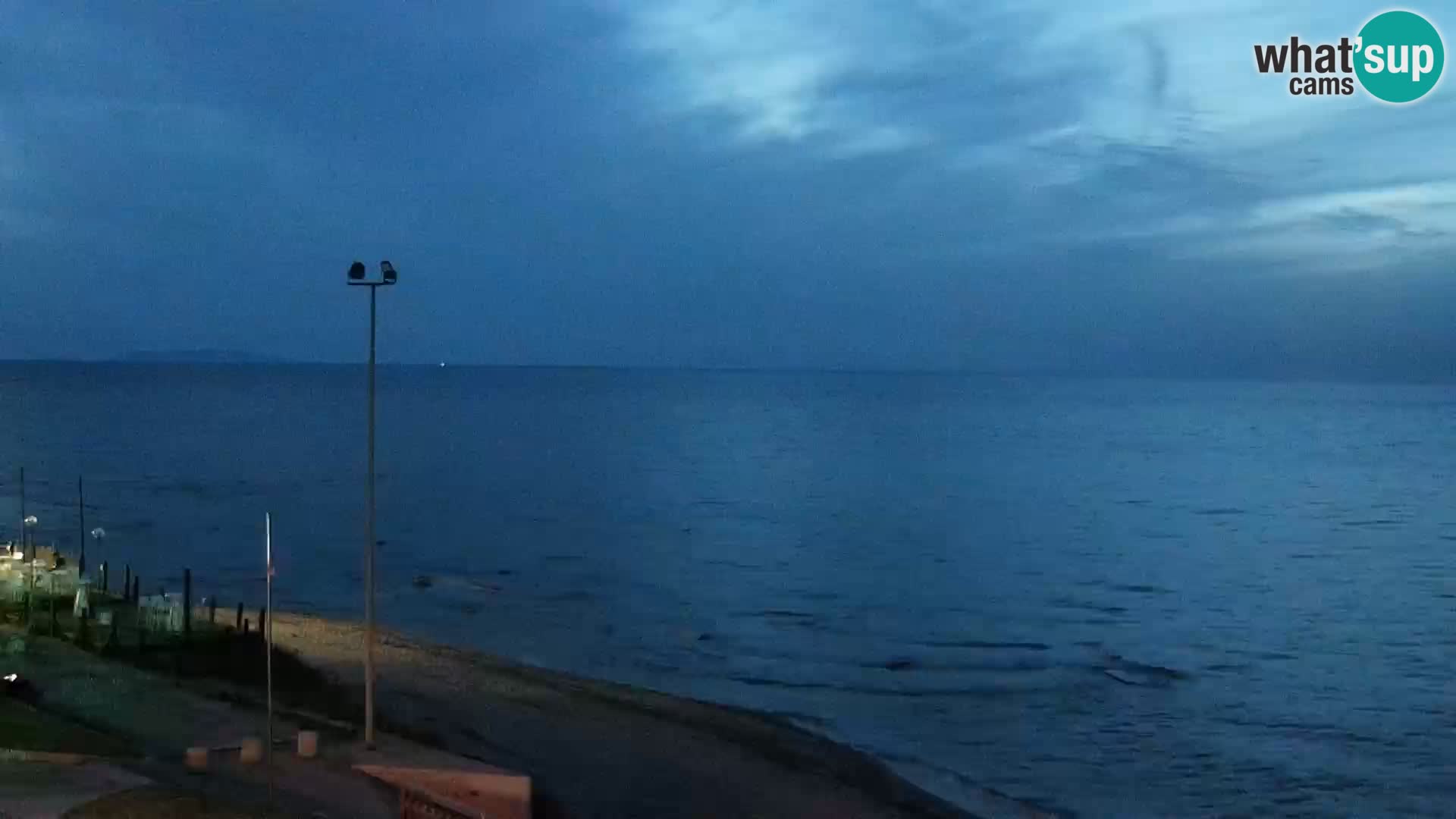 LIVE Valledoria webcam – La Ciaccia strand – Sardinien