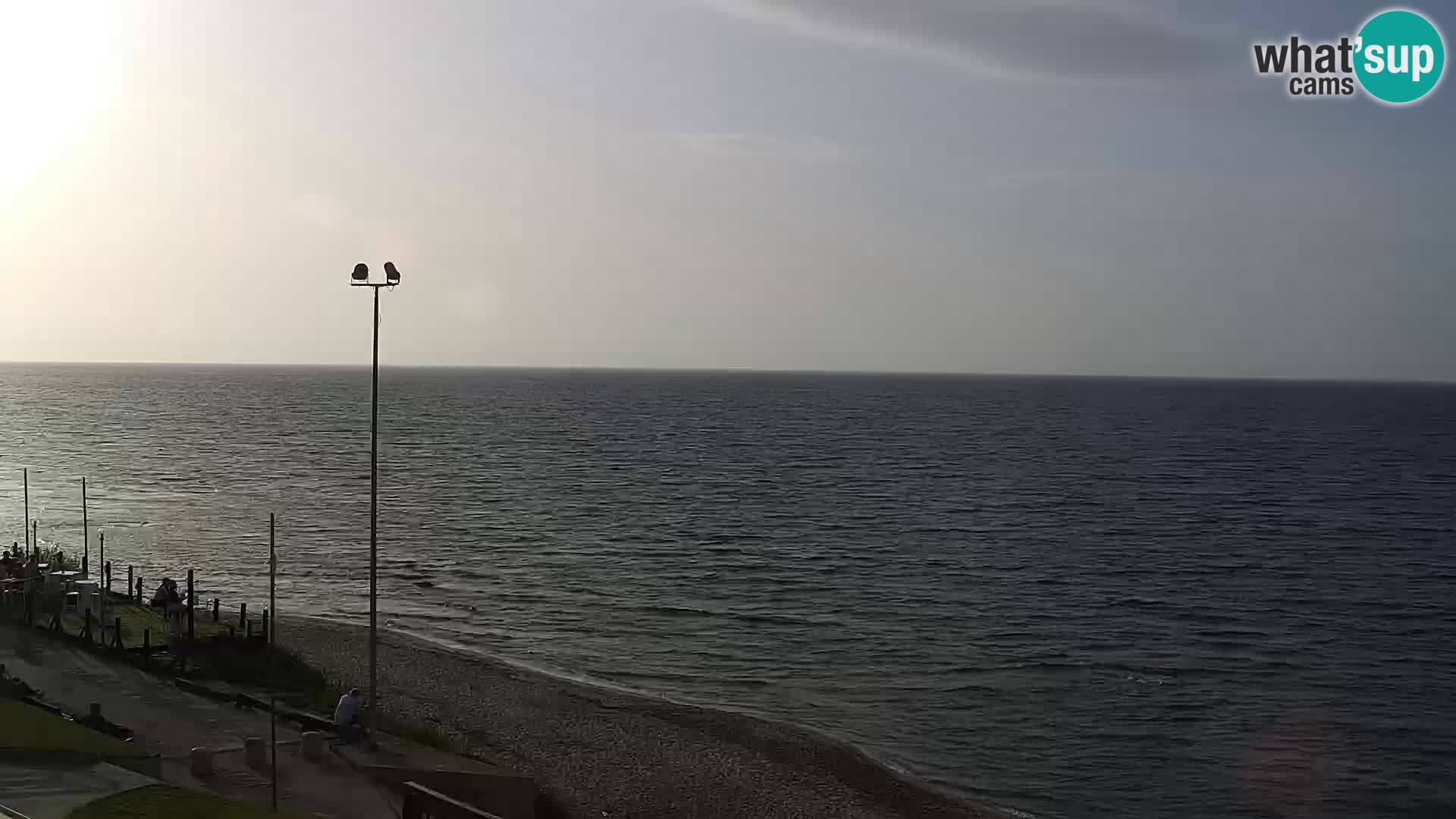 Spletna kamera Valledoria – La Ciaccia plaža – Sardinija