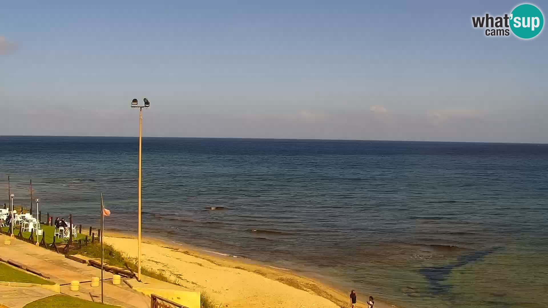 Camera en vivo Valledoria – La Ciaccia playa – Cerdeña