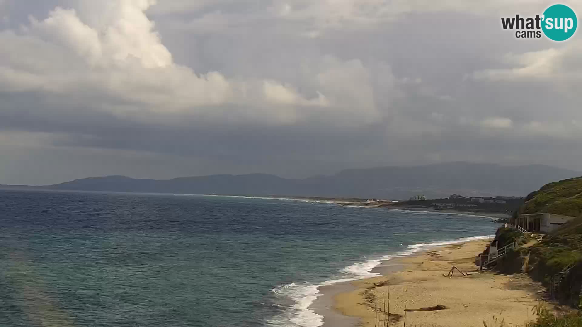 Spletna kamera Valledoria – La Ciaccia plaža – Sardinija