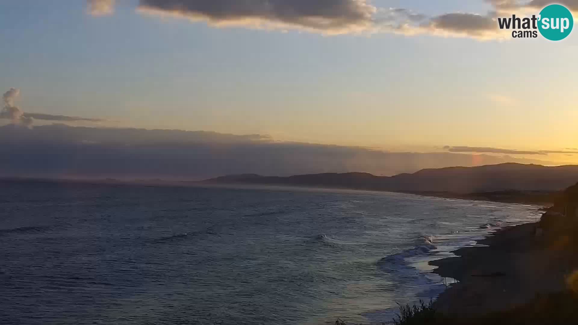 LIVE Valledoria webcam – La Ciaccia strand – Sardinien