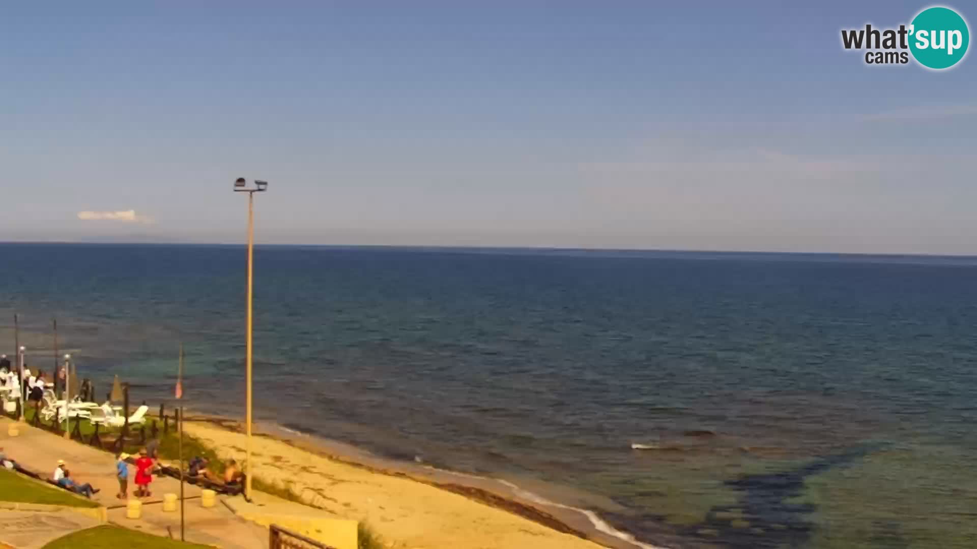 Camera en vivo Valledoria – La Ciaccia playa – Cerdeña