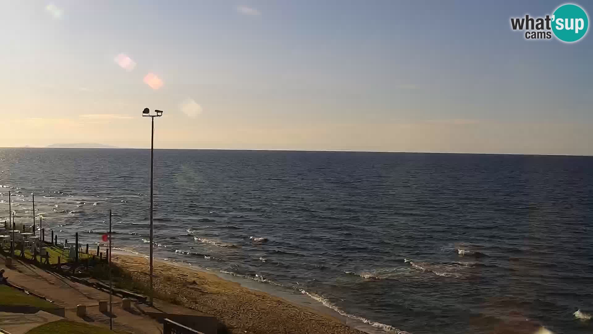 Camera en vivo Valledoria – La Ciaccia playa – Cerdeña