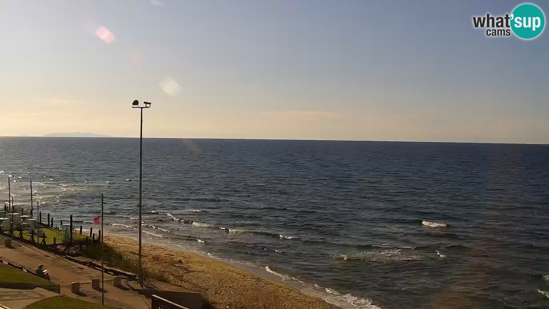 Camera en vivo Valledoria – La Ciaccia playa – Cerdeña