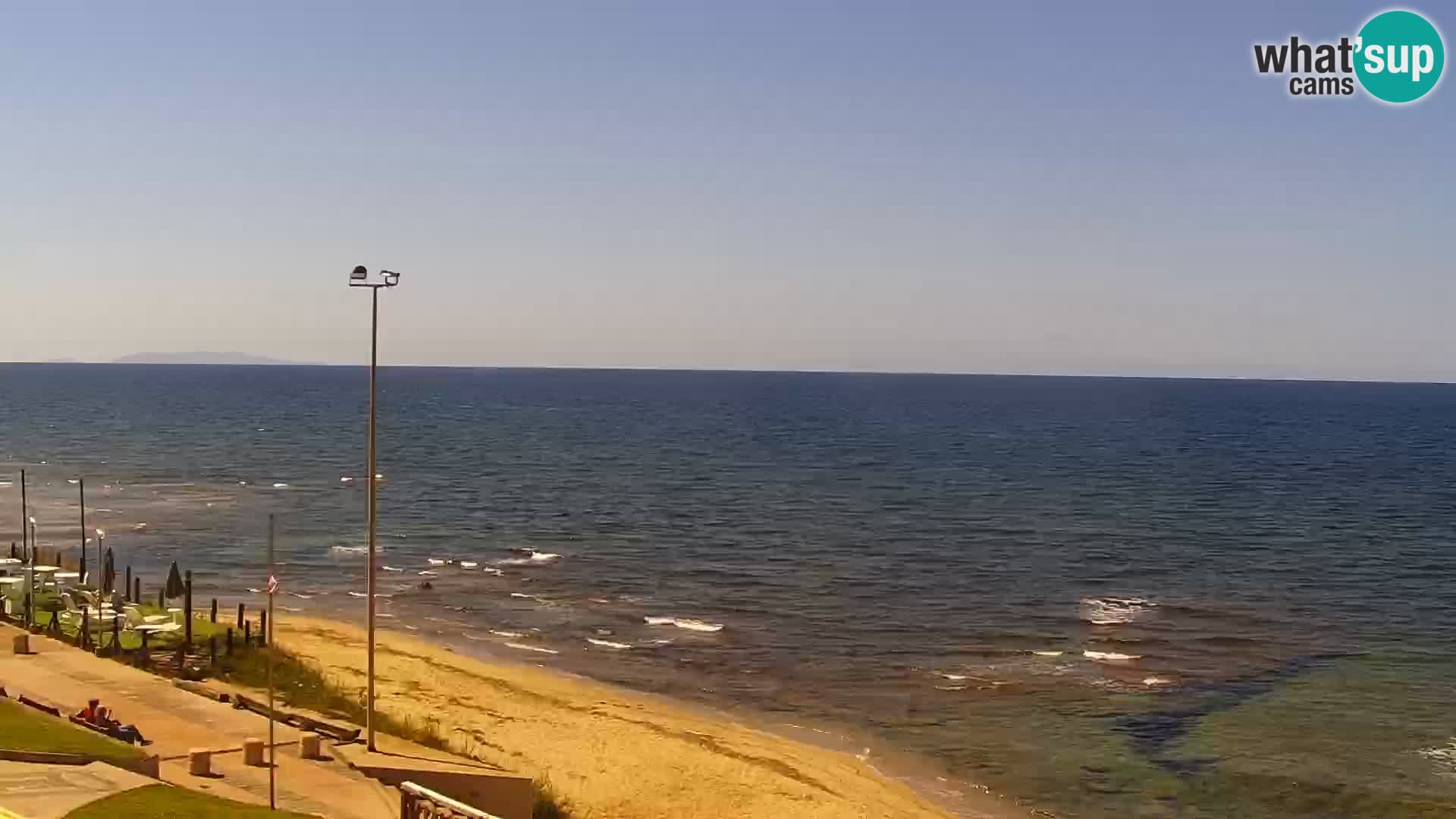 Camera en vivo Valledoria – La Ciaccia playa – Cerdeña