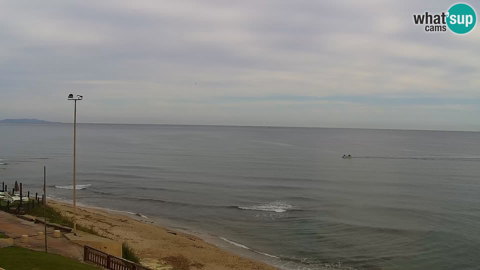 LIVECAM Valledoria – La Ciaccia plage – Sardaigne
