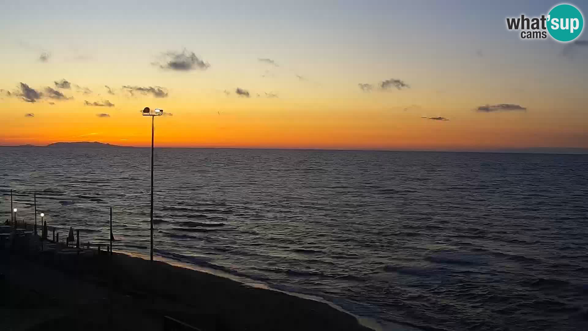 Camera en vivo Valledoria – La Ciaccia playa – Cerdeña
