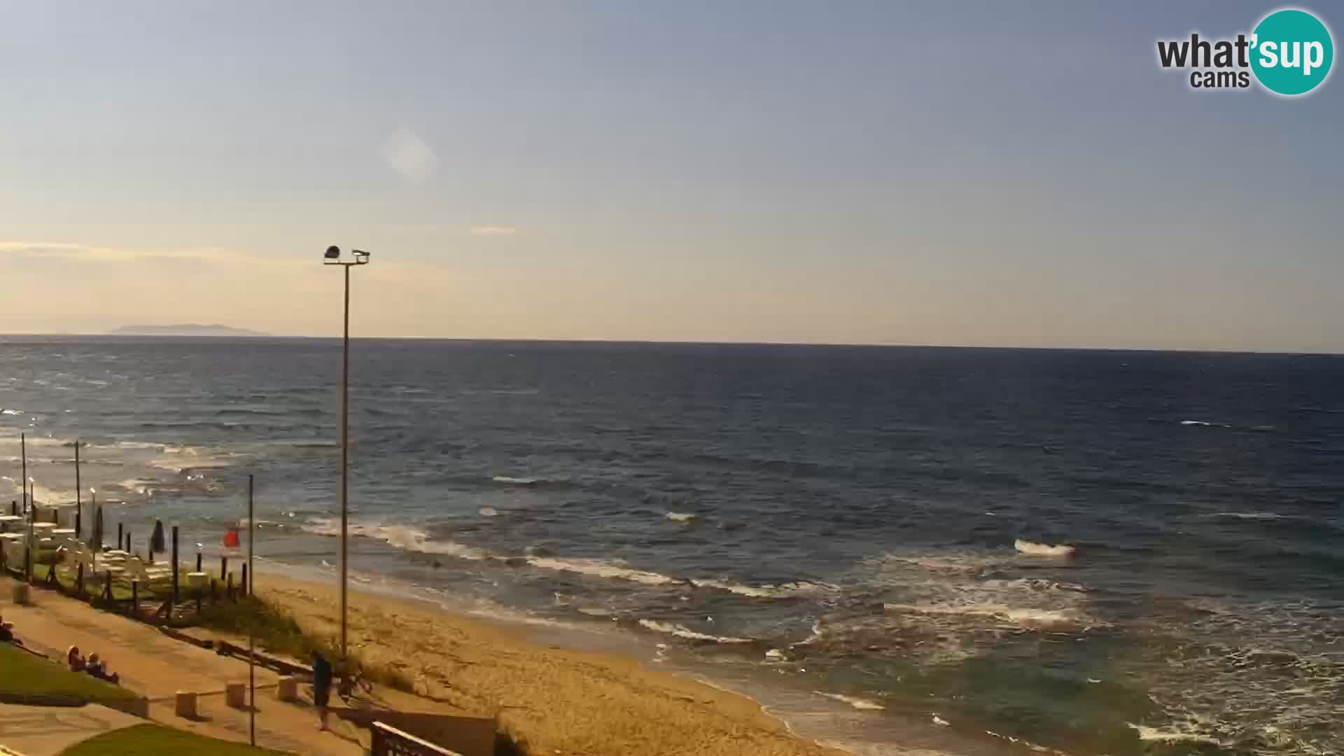 LIVE Valledoria webcam – La Ciaccia strand – Sardinien