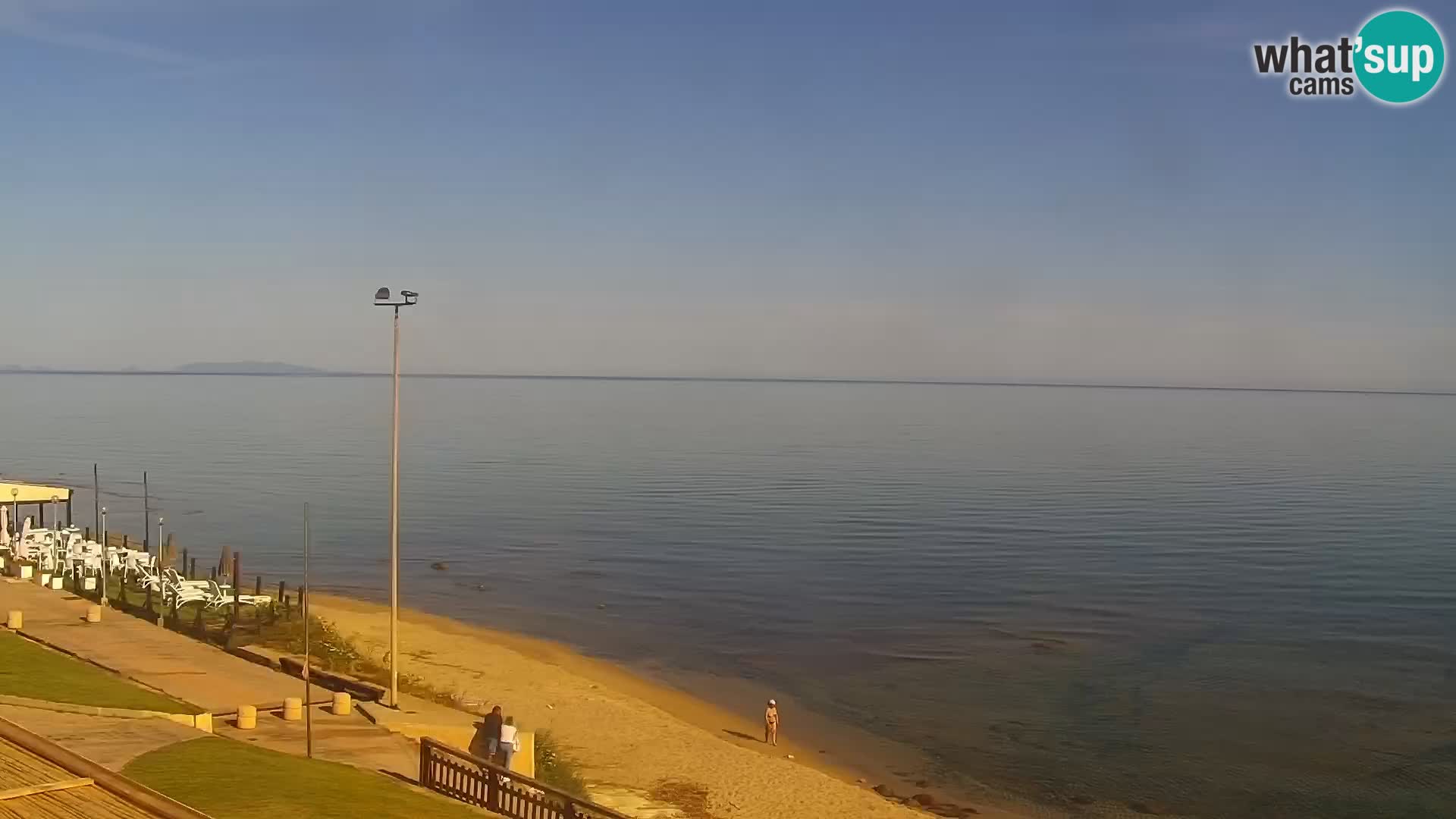 Valledoria webcam – La Ciaccia beach – Sardinia