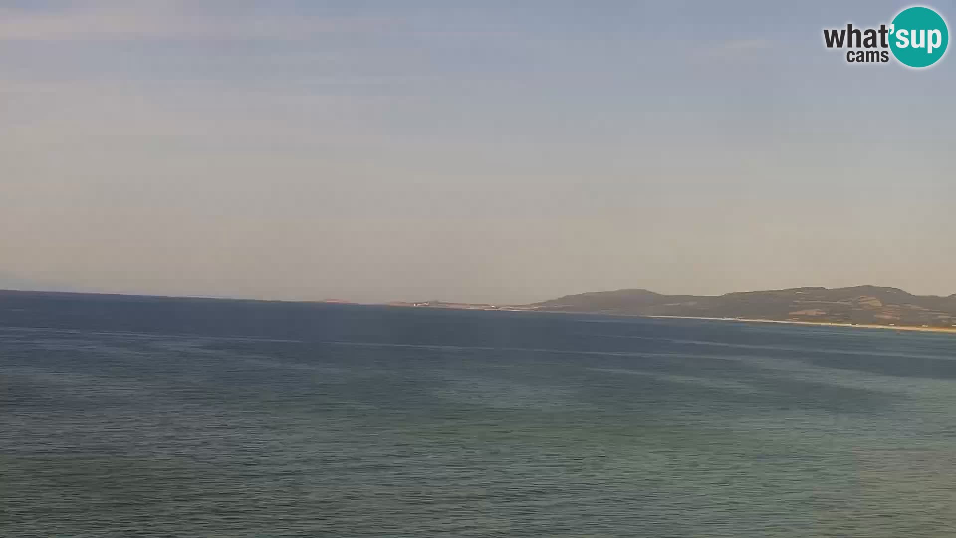 Web kamera Valledoria – plaža La Ciaccia – Sardinija