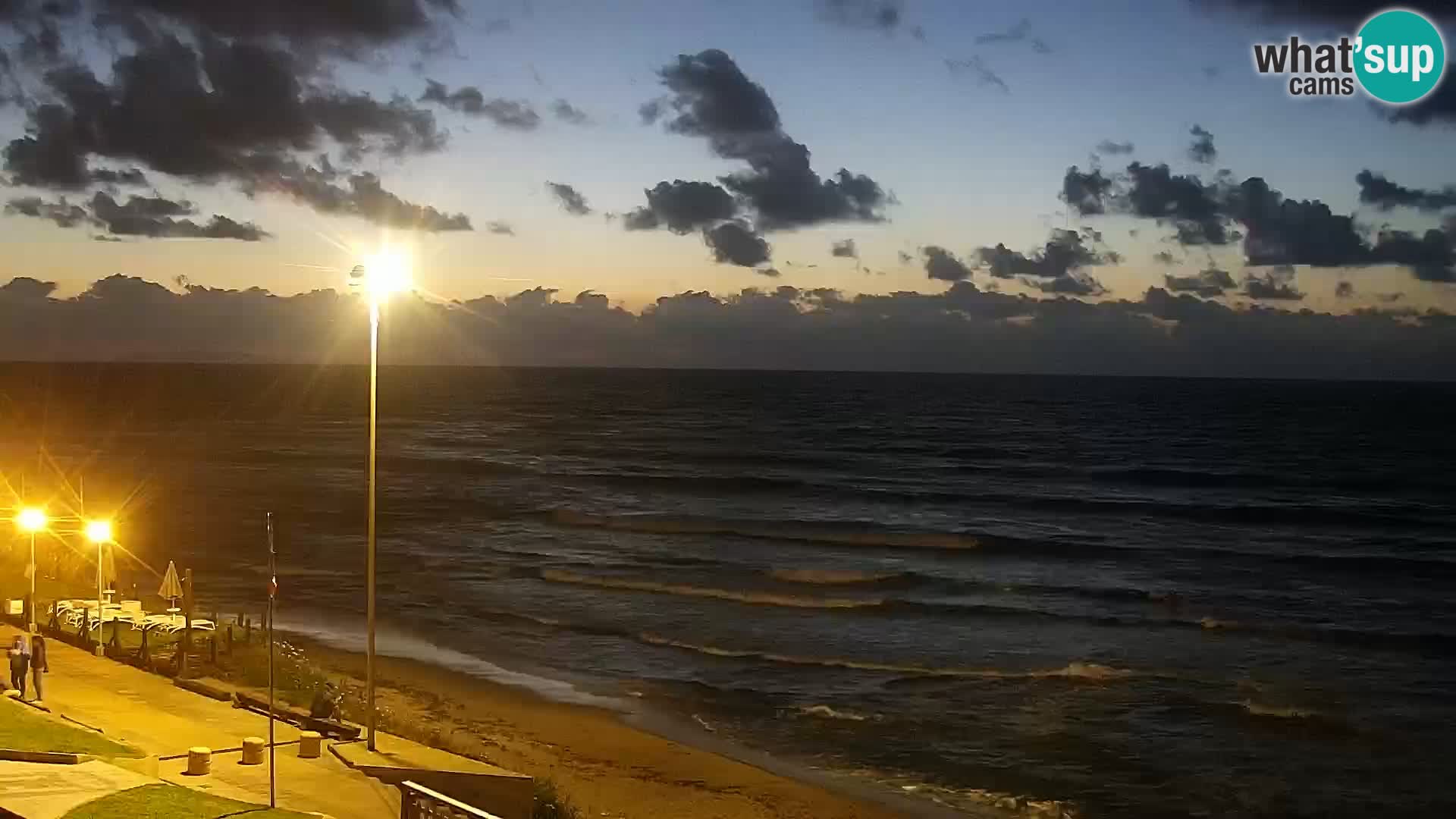 Camera en vivo Valledoria – La Ciaccia playa – Cerdeña