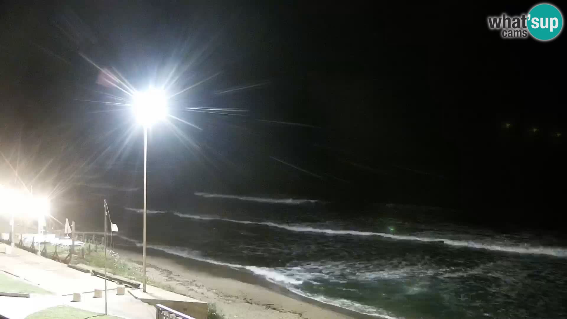 Web kamera Valledoria – plaža La Ciaccia – Sardinija