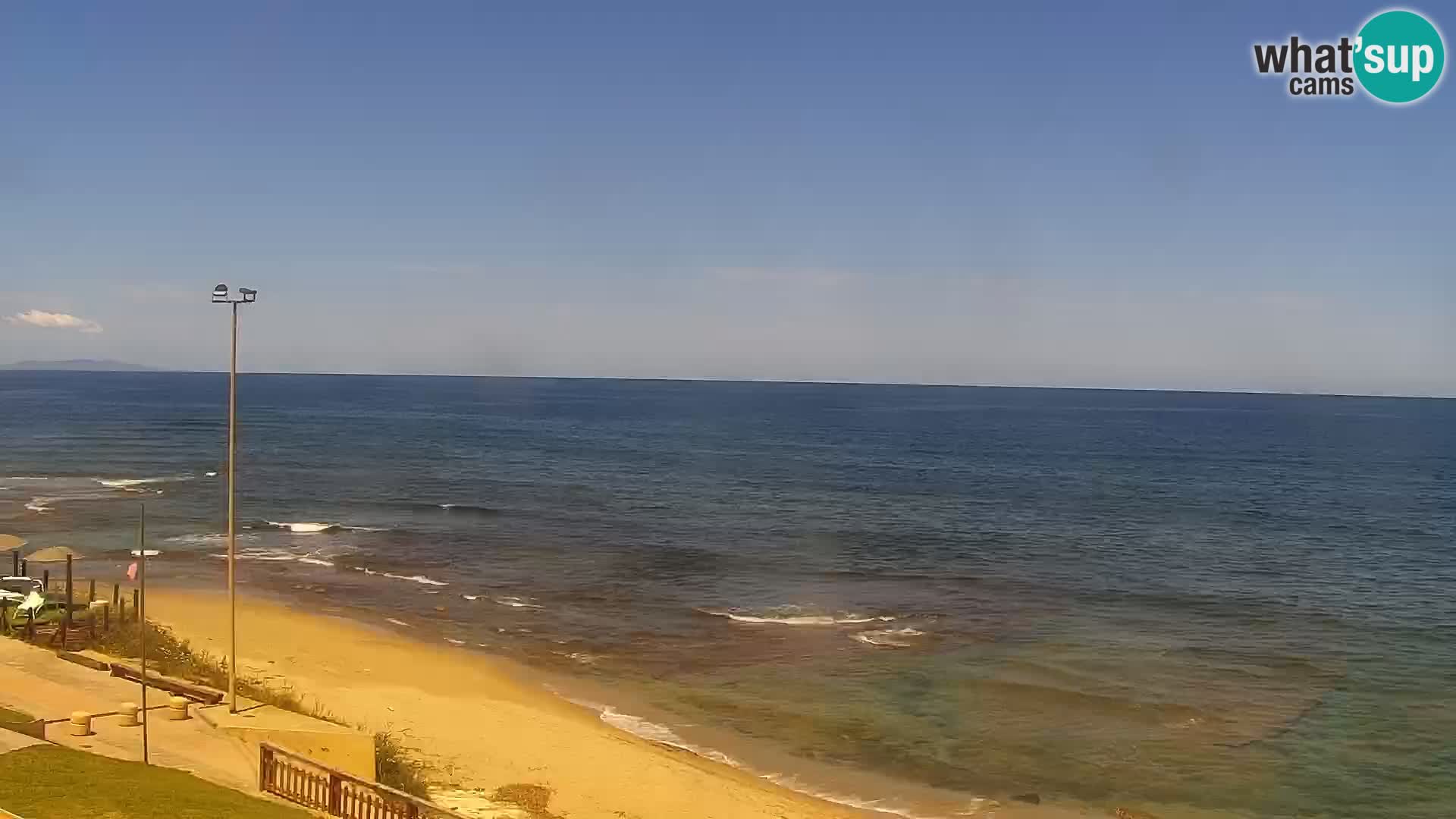 Camera en vivo Valledoria – La Ciaccia playa – Cerdeña