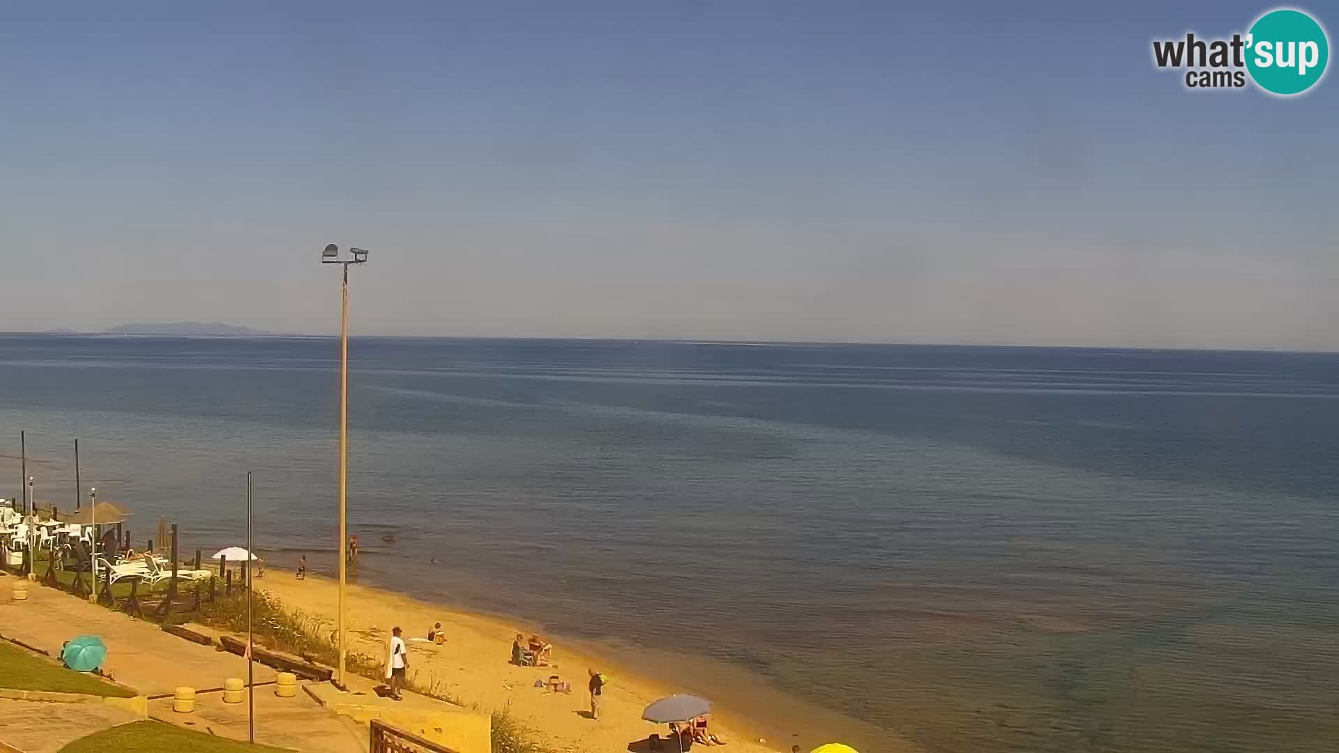 Valledoria webcam – La Ciaccia beach – Sardinia