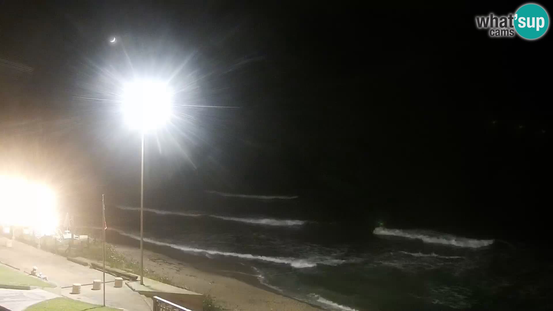 Web kamera Valledoria – plaža La Ciaccia – Sardinija