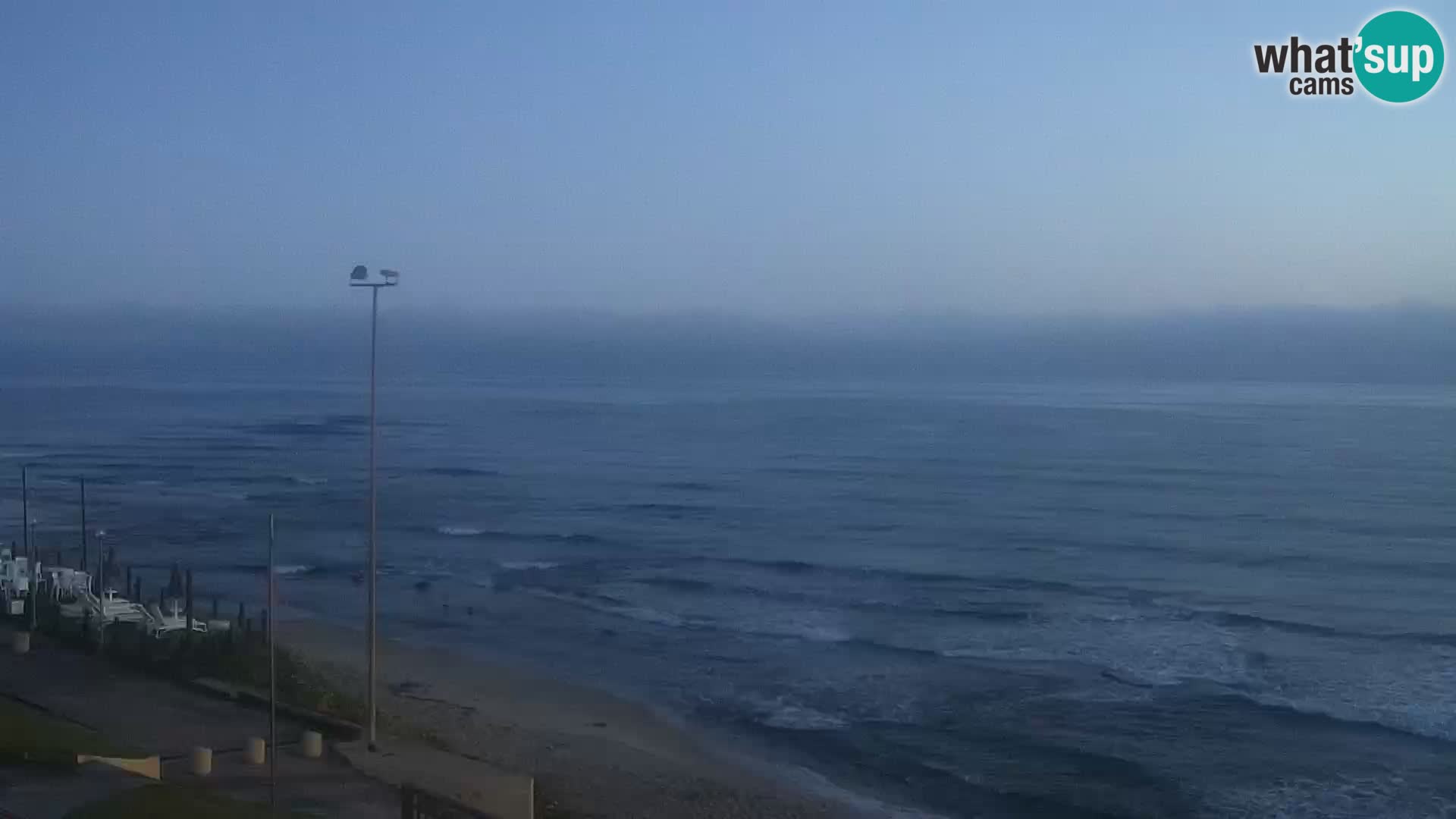 Web kamera Valledoria – plaža La Ciaccia – Sardinija