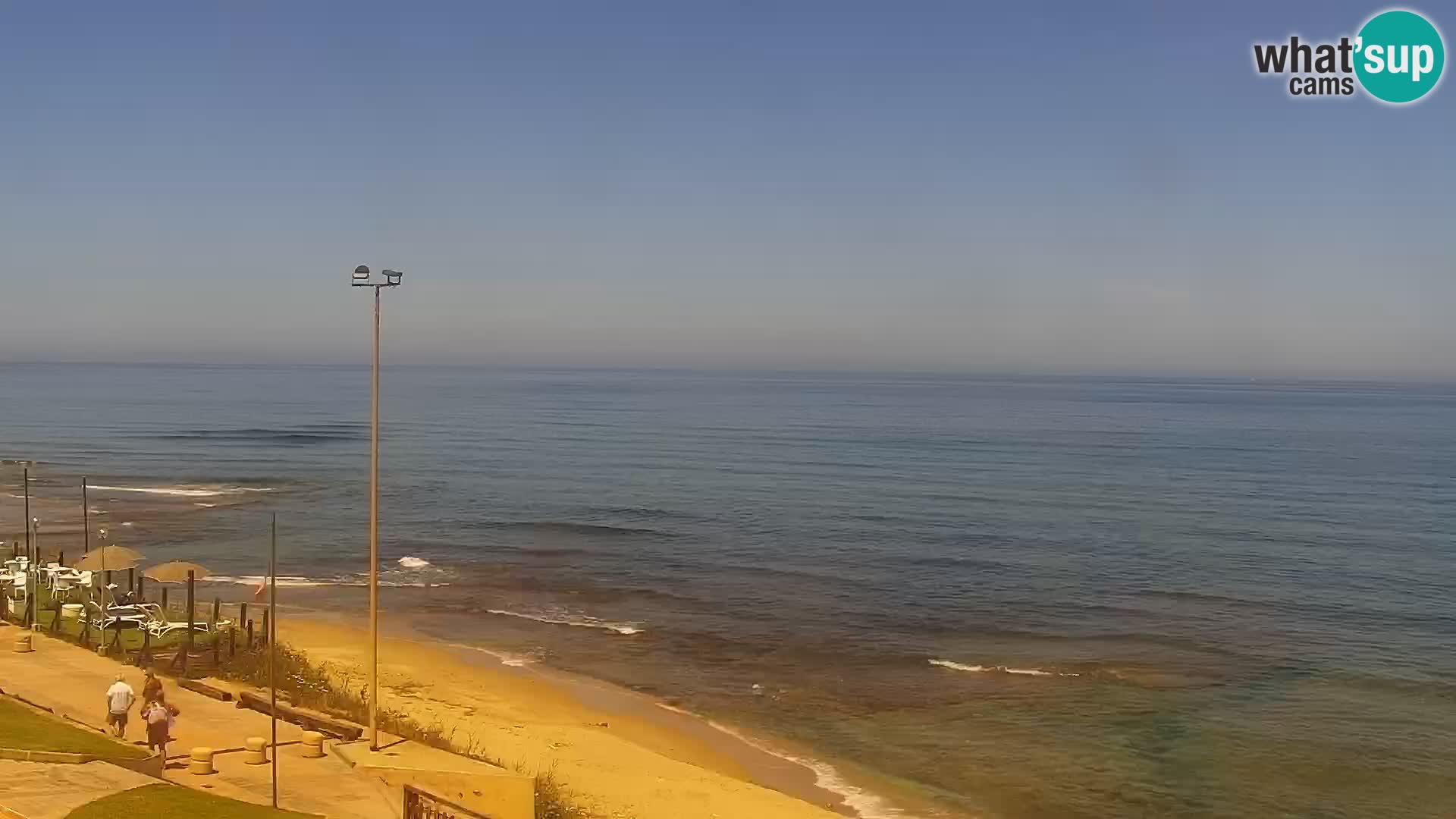 Camera en vivo Valledoria – La Ciaccia playa – Cerdeña