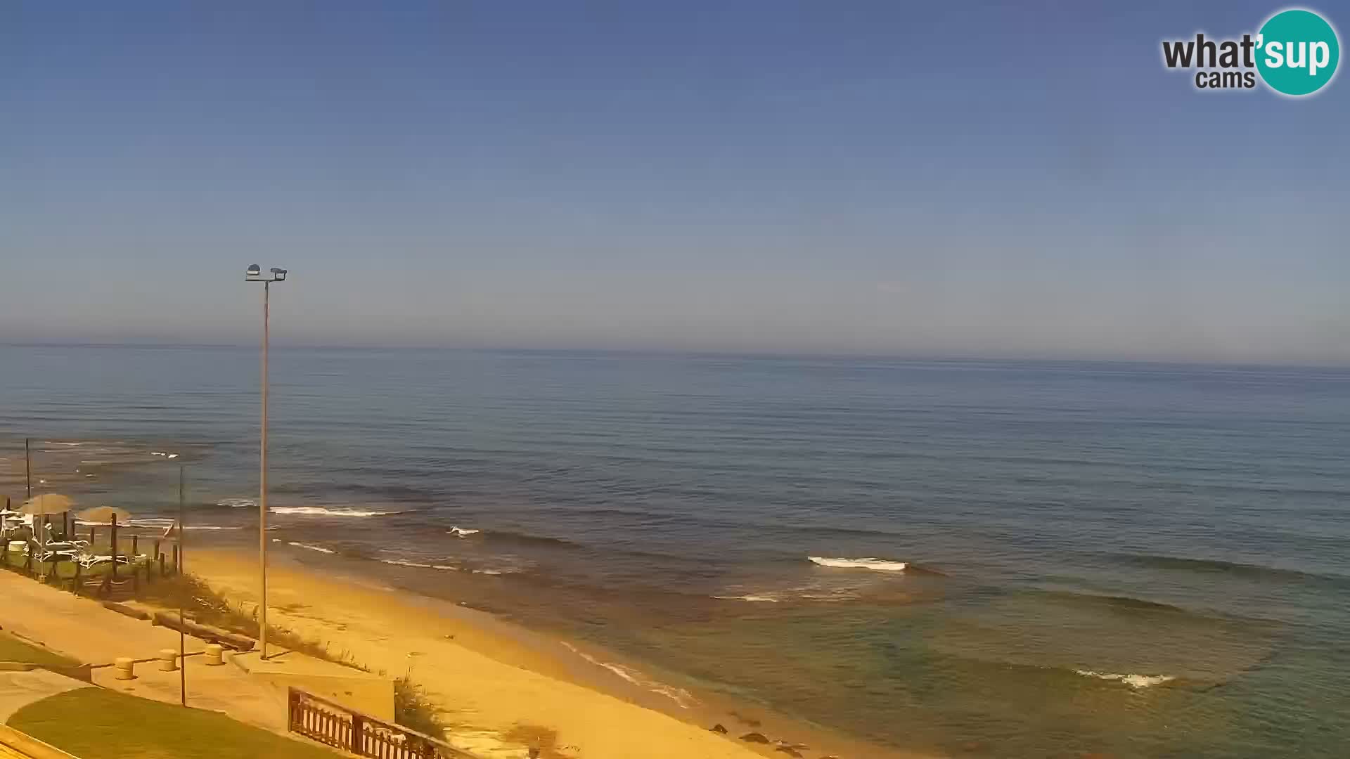 LIVECAM Valledoria – La Ciaccia plage – Sardaigne