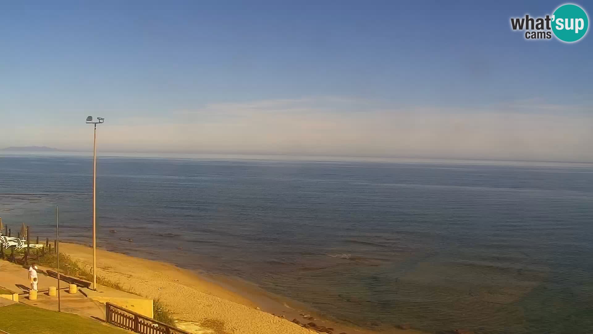 LIVECAM Valledoria – La Ciaccia plage – Sardaigne