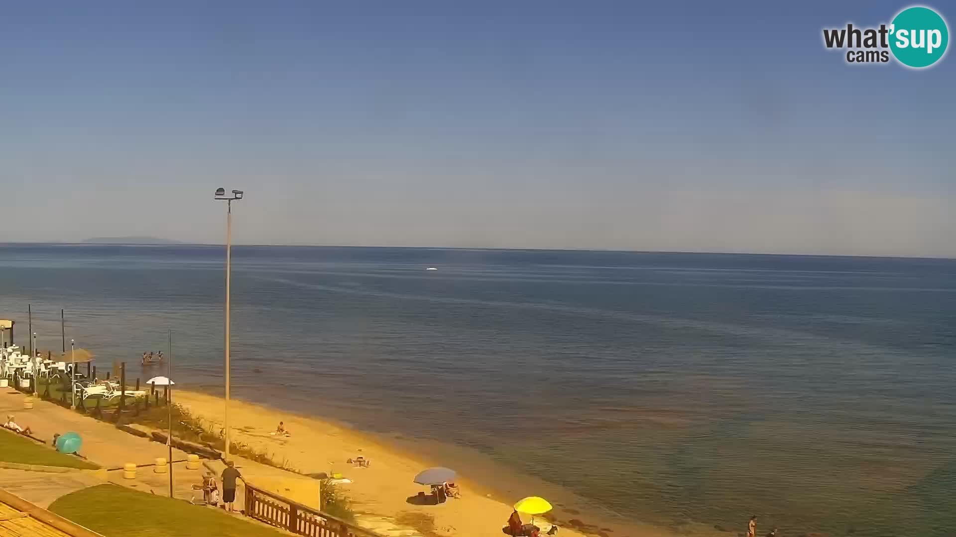 Camera en vivo Valledoria – La Ciaccia playa – Cerdeña