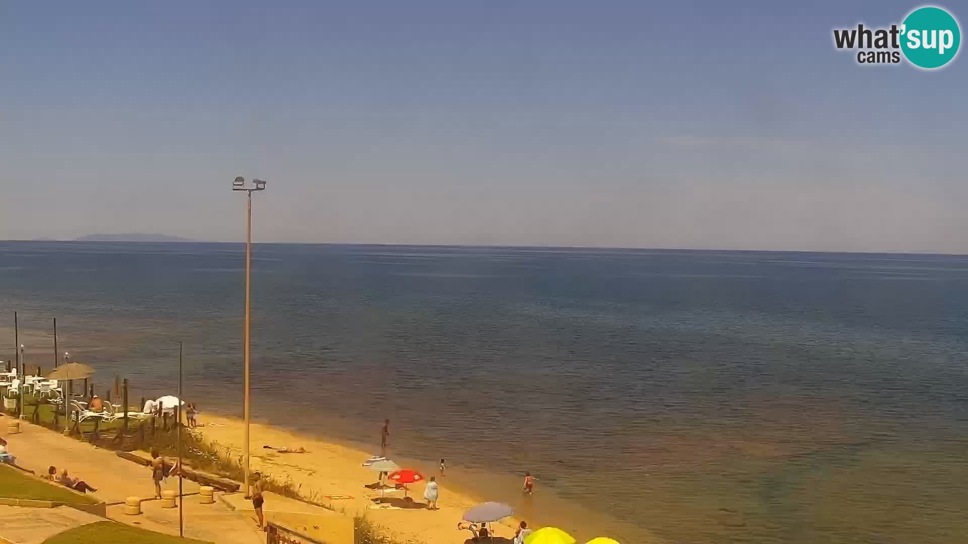Camera en vivo Valledoria – La Ciaccia playa – Cerdeña