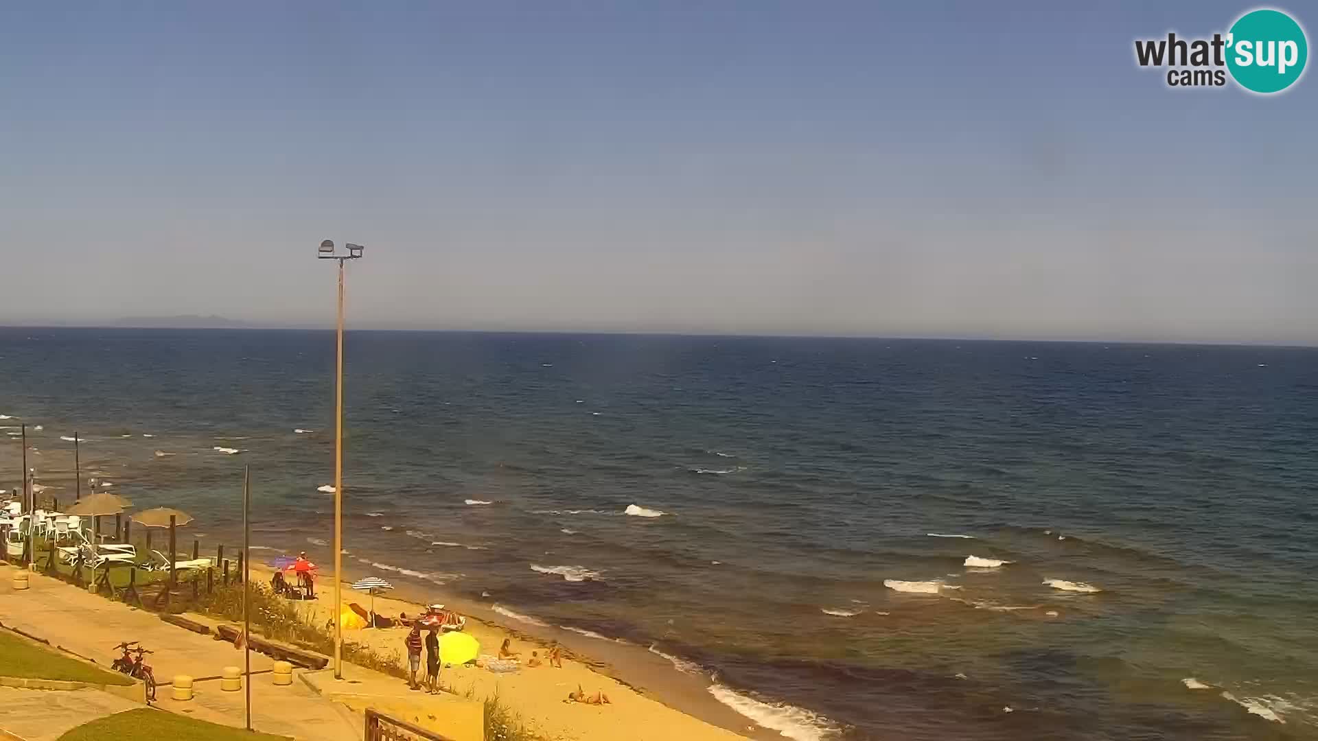 LIVECAM Valledoria – La Ciaccia plage – Sardaigne