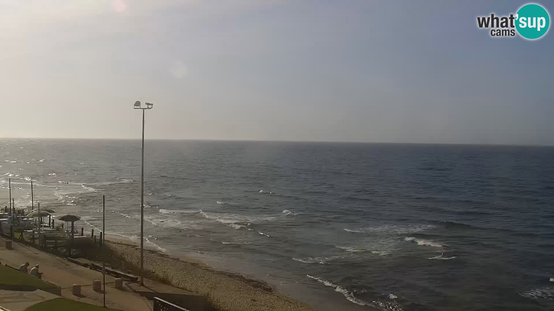 Web kamera Valledoria – plaža La Ciaccia – Sardinija
