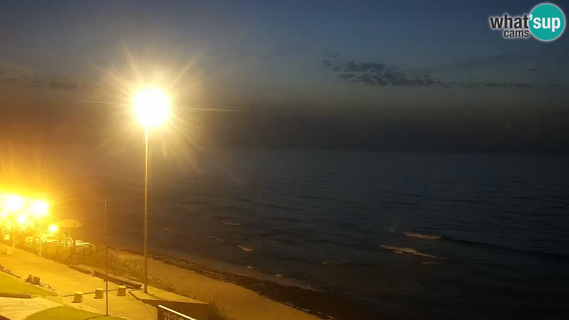 Camera en vivo Valledoria – La Ciaccia playa – Cerdeña