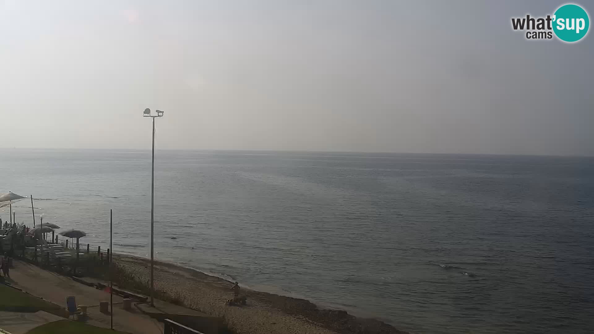 LIVE Valledoria webcam – La Ciaccia strand – Sardinien