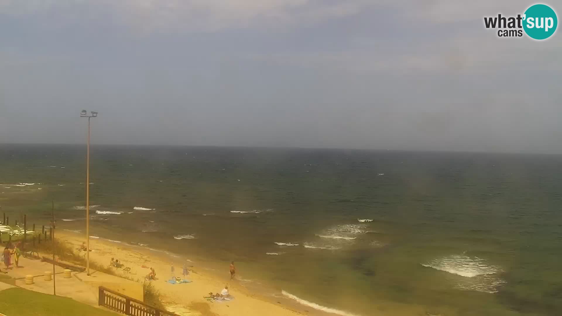 LIVE Valledoria webcam – La Ciaccia strand – Sardinien