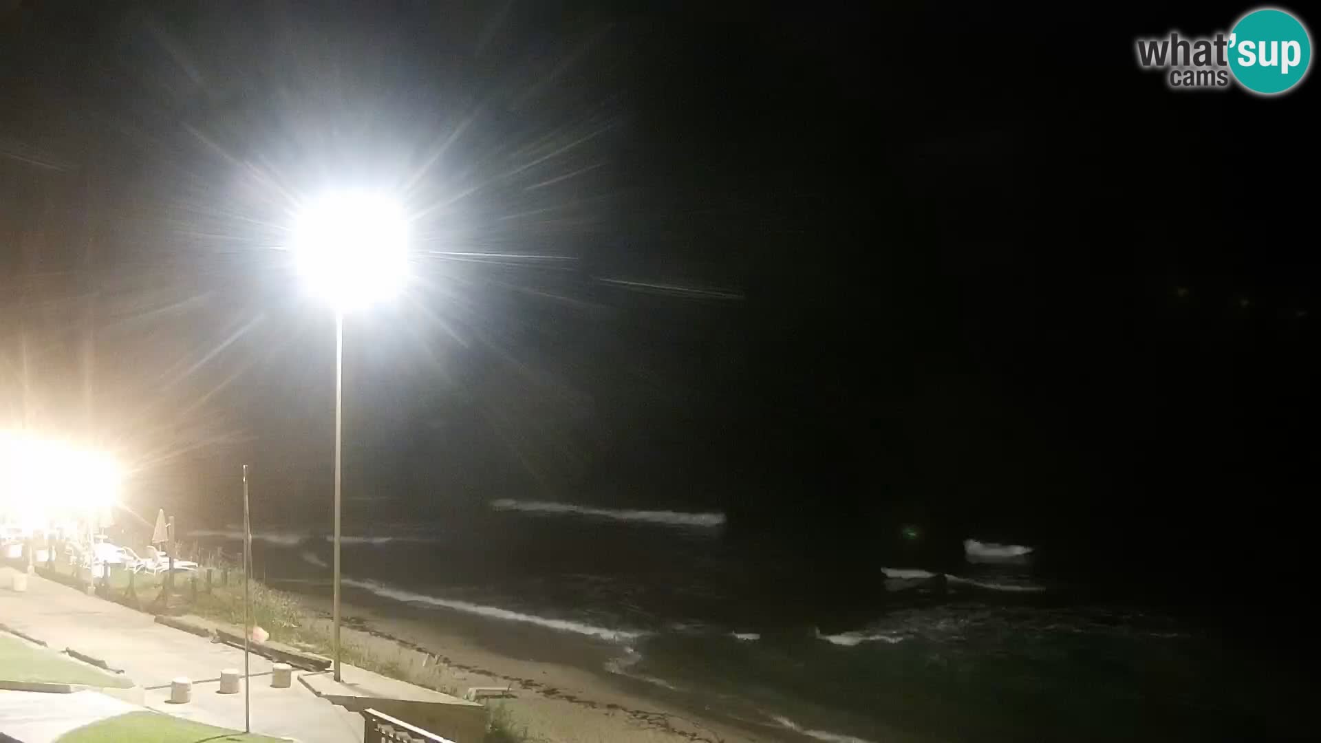 Web kamera Valledoria – plaža La Ciaccia – Sardinija