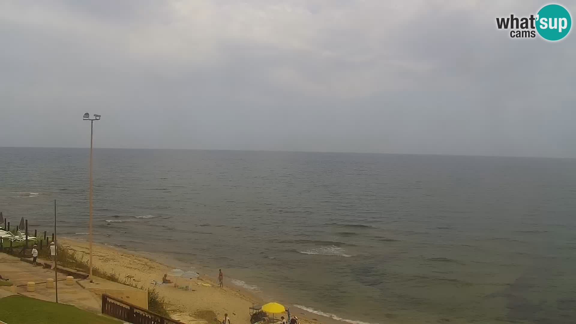 LIVE Valledoria webcam – La Ciaccia strand – Sardinien