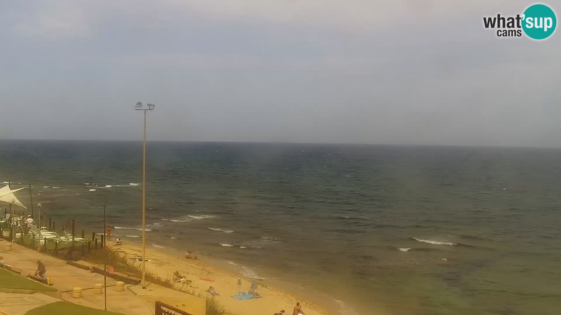 Spletna kamera Valledoria – La Ciaccia plaža – Sardinija