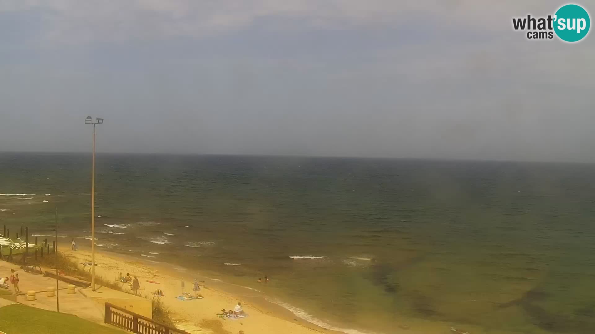 Spletna kamera Valledoria – La Ciaccia plaža – Sardinija
