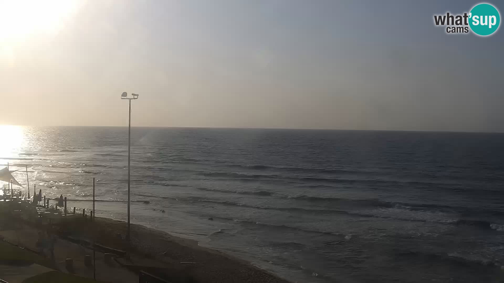 Web kamera Valledoria – plaža La Ciaccia – Sardinija