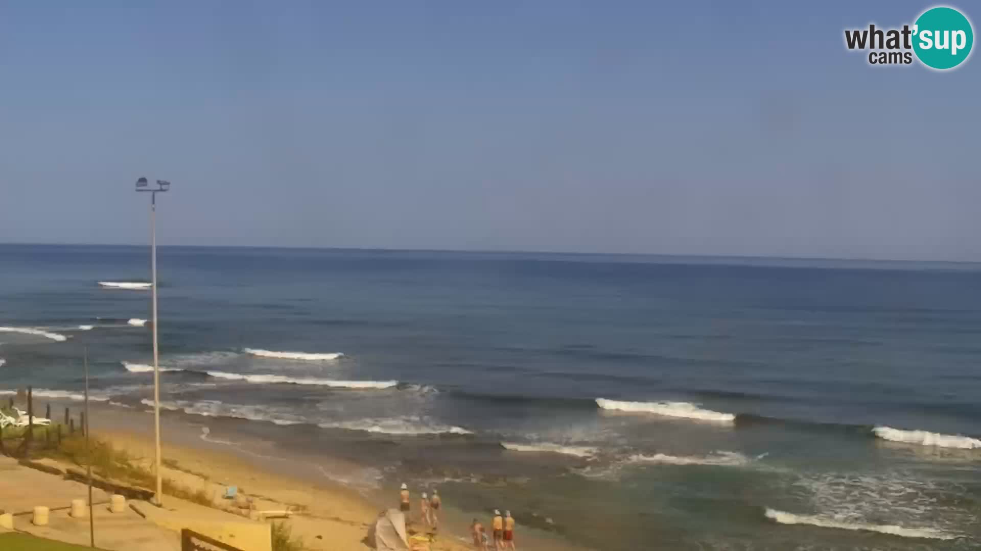 LIVE Valledoria webcam – La Ciaccia strand – Sardinien