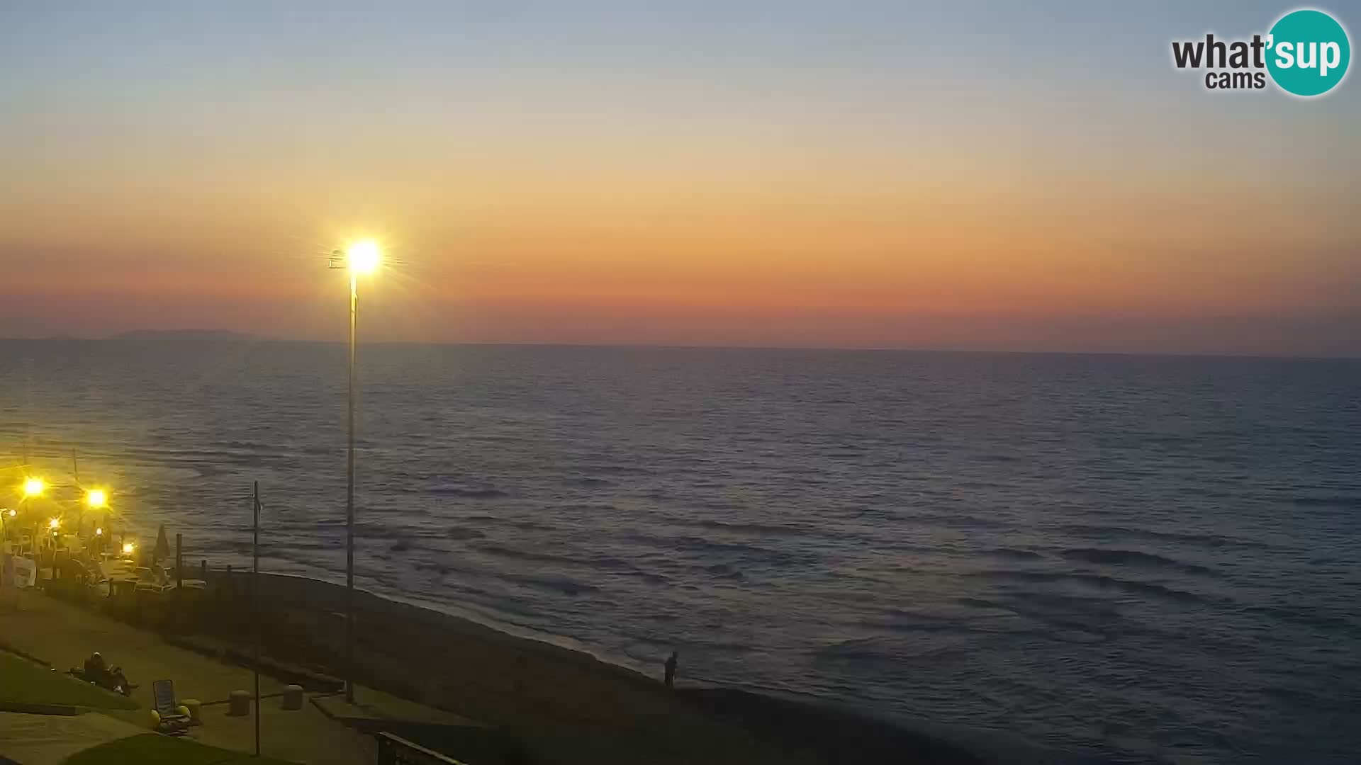Spletna kamera Valledoria – La Ciaccia plaža – Sardinija