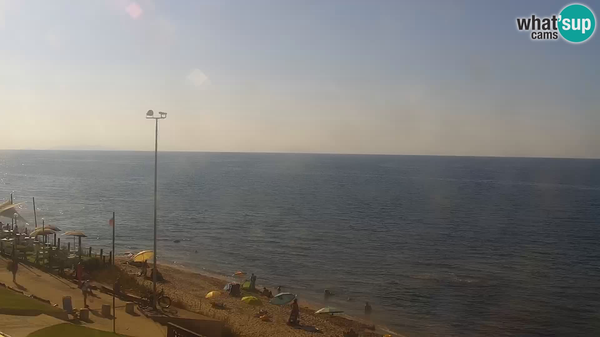 LIVECAM Valledoria – La Ciaccia plage – Sardaigne
