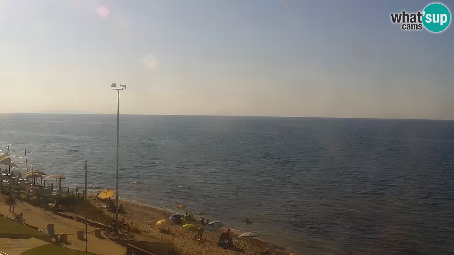 LIVECAM Valledoria – La Ciaccia plage – Sardaigne