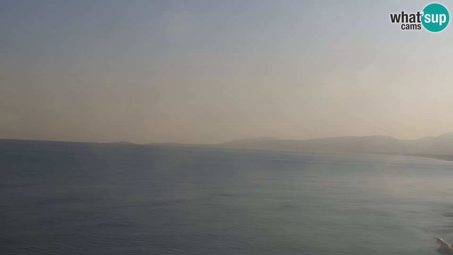 Spletna kamera Valledoria – La Ciaccia plaža – Sardinija