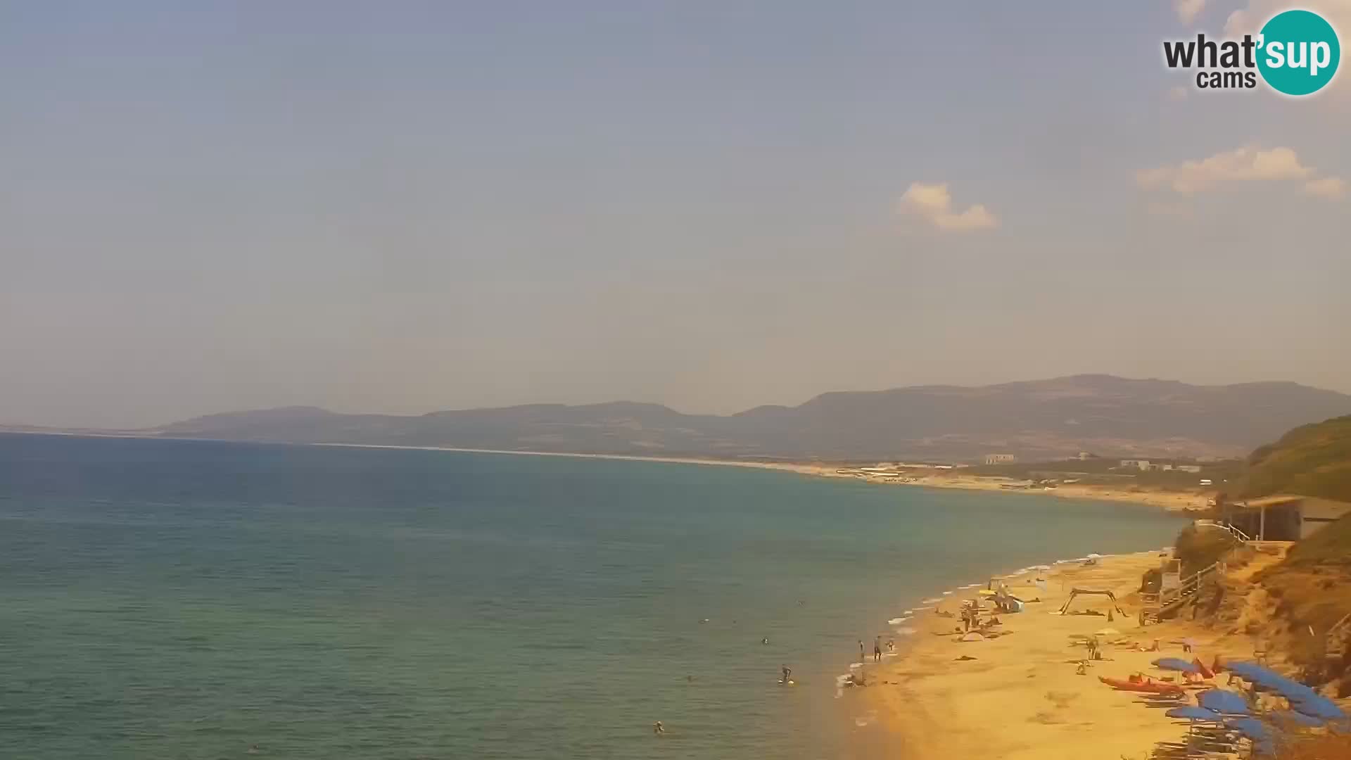 LIVECAM Valledoria – La Ciaccia plage – Sardaigne