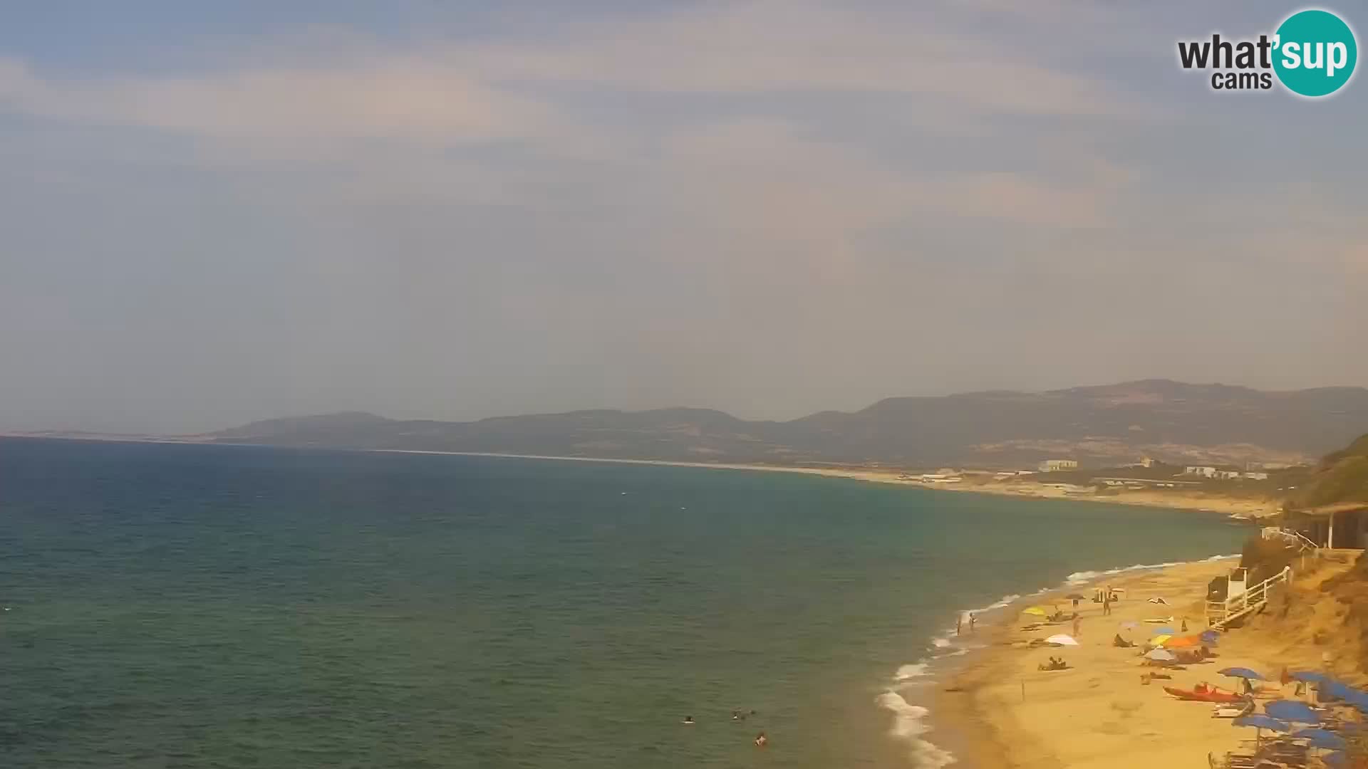 Camera en vivo Valledoria – La Ciaccia playa – Cerdeña
