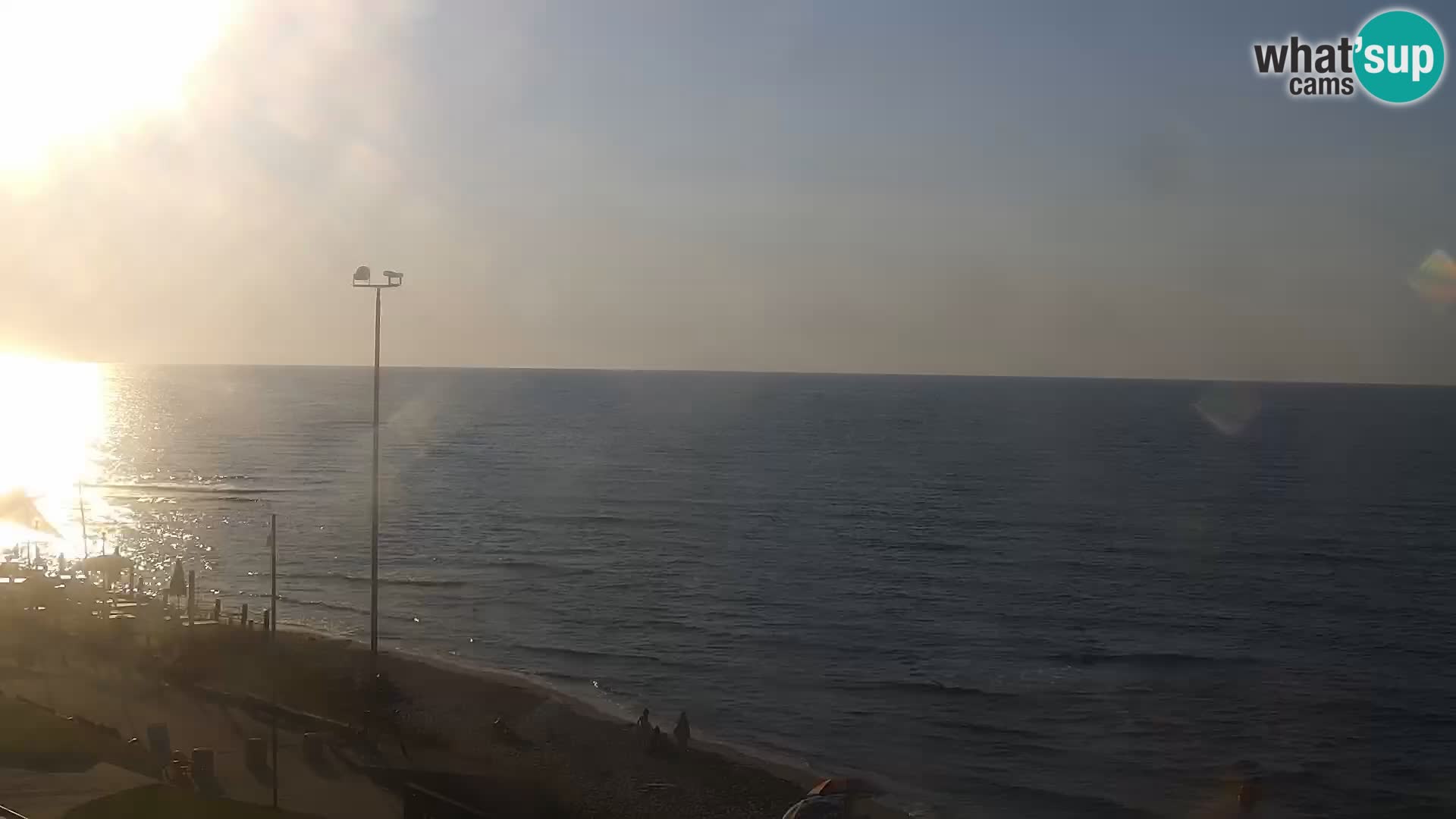 LIVECAM Valledoria – La Ciaccia plage – Sardaigne
