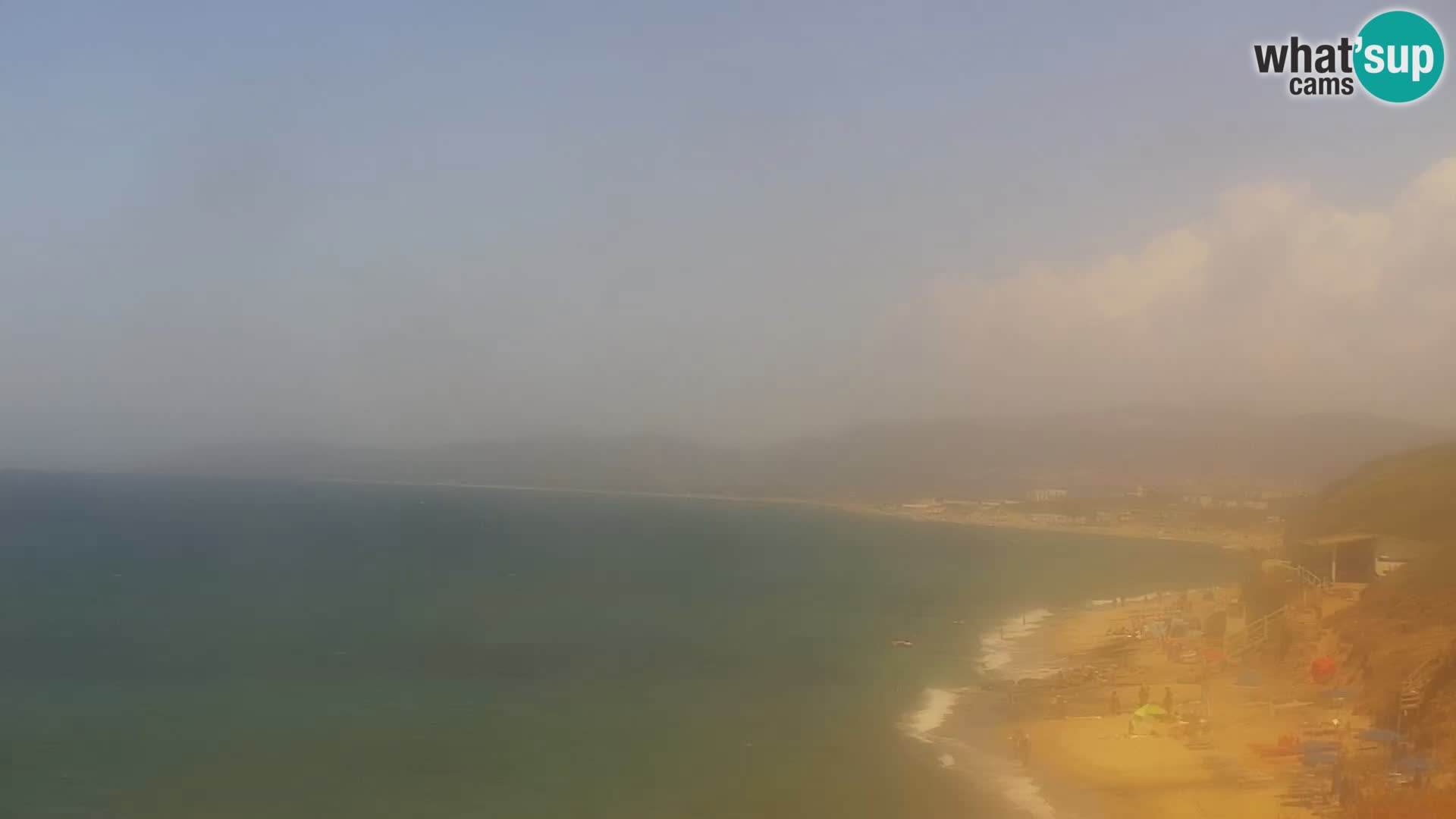 Spletna kamera Valledoria – La Ciaccia plaža – Sardinija