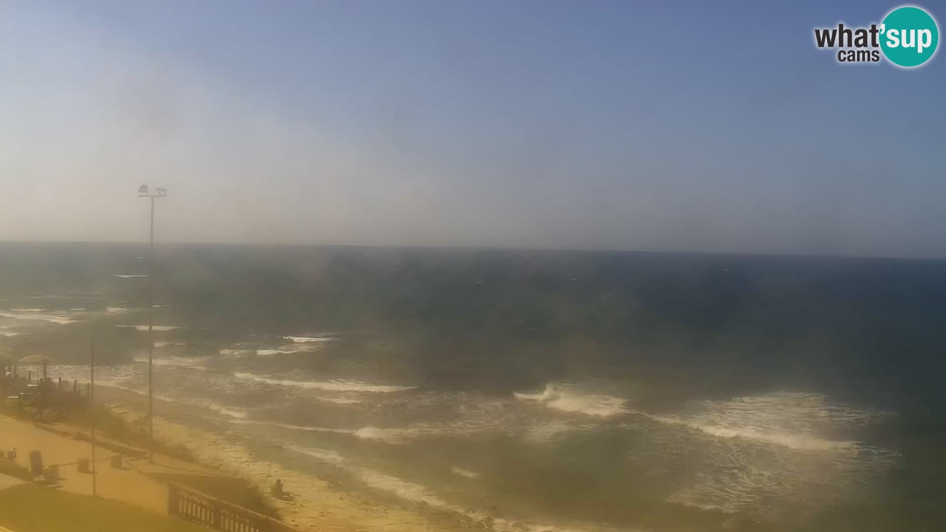 Spletna kamera Valledoria – La Ciaccia plaža – Sardinija