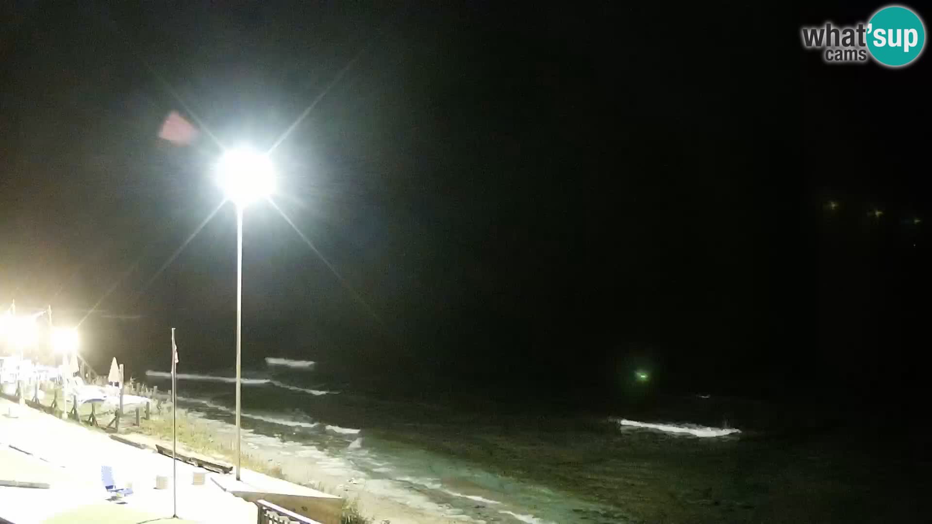 LIVE Valledoria webcam – La Ciaccia strand – Sardinien