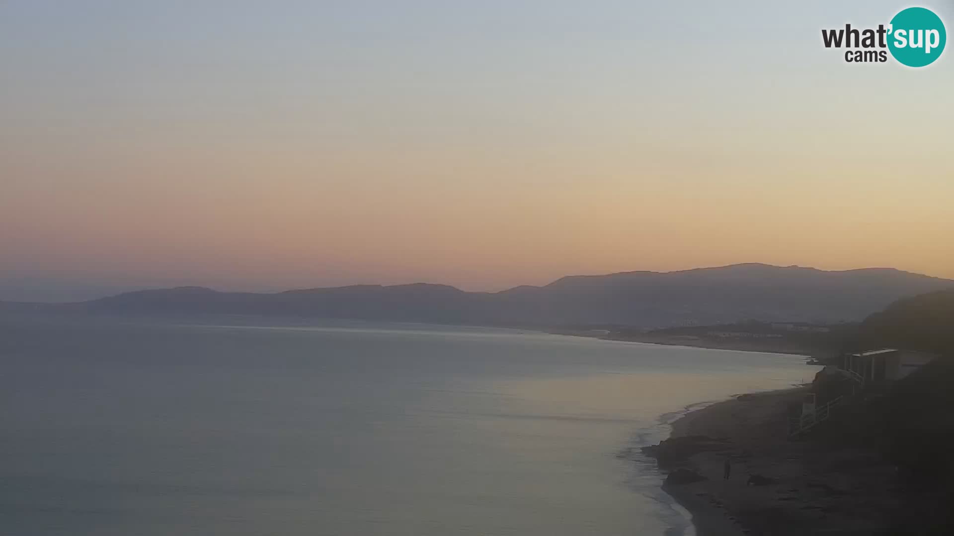 Spletna kamera Valledoria – La Ciaccia plaža – Sardinija