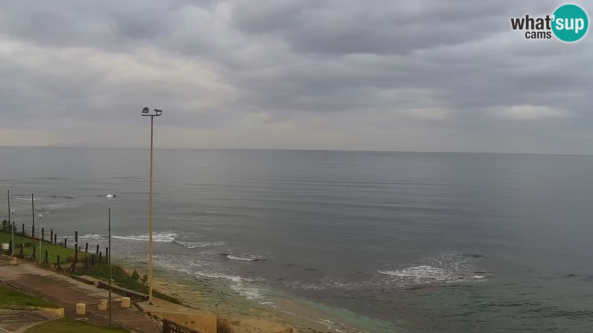 Web kamera Valledoria – plaža La Ciaccia – Sardinija