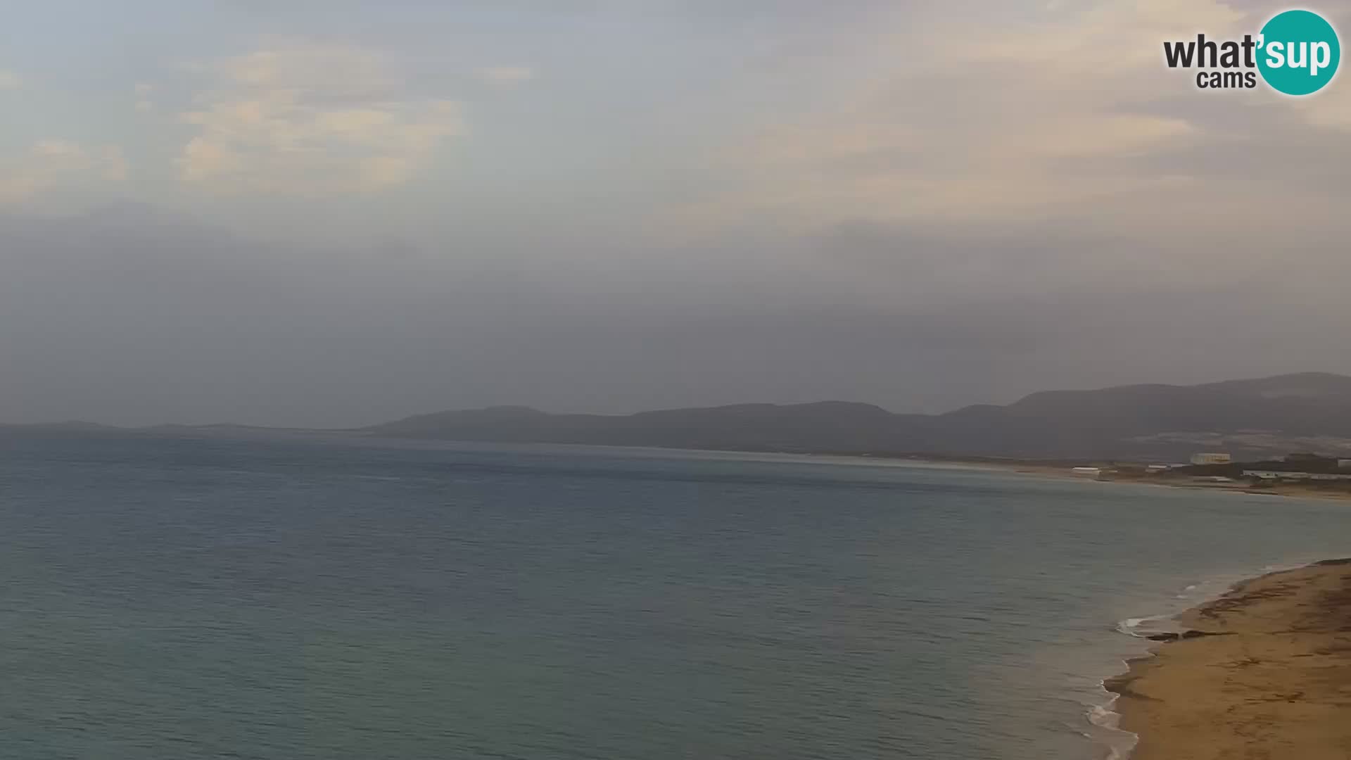 Spletna kamera Valledoria – La Ciaccia plaža – Sardinija